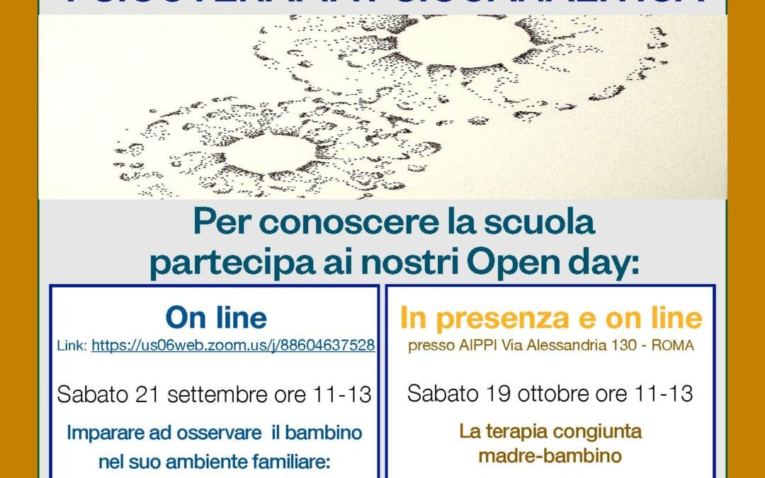 Open day – Scopri il Mondo della Psicoterapia! 🍂
